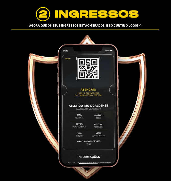 Atlético inicia uso de ingressos digitais – Clube Atlético Mineiro